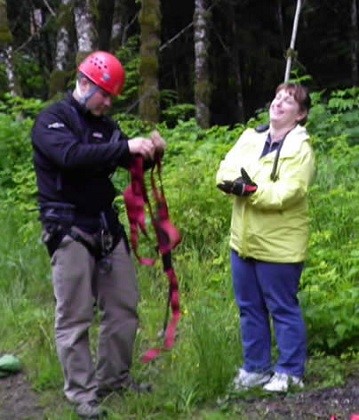 Participants at Rescue Squad Drill